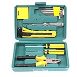 持っているだけで安心感がちがう 12in1 工具セット ホームツールセット ガレージツールセット DIY 電気テスター 六角レンチ