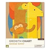 Petit Collage Folding Growth Chart動物タワー