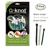 Ut Wire Q Knot Pro Reusable Cable Ties Assorted Set of 75 (3x 25 Packs) [並行輸入品]