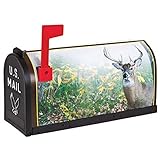 Flambeau T-RD-DER2 Scenic Decor Series Mailbox, Deers [並行輸入品]