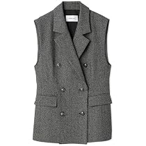 Amazon | [フレイ アイディー] ダブルテーラードジレ FWFJ234063 