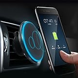 magnetic qi wireless indicator light 360 rotation charger