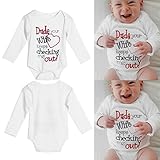 DIAMONDOベビー幼児子供文字刺繍長袖ロンパースボディスーツジャンプスーツ