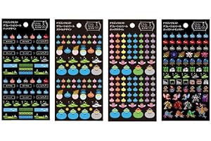 ドラゴンクエスト文具屋 デコレーションシール1～4 4種セット