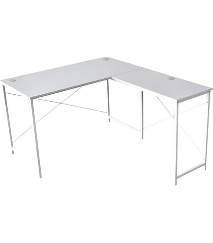 Amazon | LOWYA ロウヤ デスク パソコンデスク 学習机 勉強机 L字