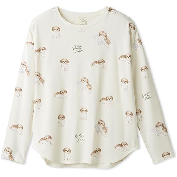 Amazon.co.jp: [ジェラート ピケ] sleep シーズー柄 プリント毛布