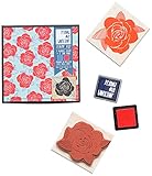 Yellow Owl Workshop pattern stamp rose　スタンプインクセット