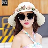 Hatrita-J 帽子の女の夏には、麦藁の帽子を、砂浜には、砂の帽子を、帽子の日には、砂の帽子をかぶってい g