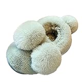 子供シューズ Hosam ルームシューズ 子供用 女の子 男の子 スリッパ モコモコ 可愛い ふわふわ 部屋用 お洒落　迅速かつ簡単に脱ぎ履き　 (20, グリーン)