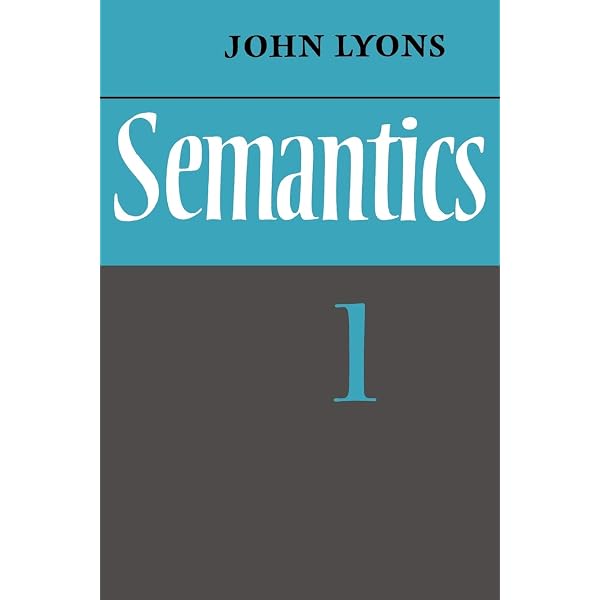Amazon | Semantics: Volume 2 | Lyons, John | Words & Language
