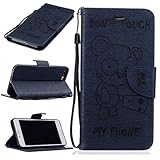 iPhone 8 Plus ケース UNEXTATI 手帳型ケース 液晶保護 カバー カード収納 ストラップ 付き Apple iPhone8 Plus 用 高品質 PUレザー ケース Case Co