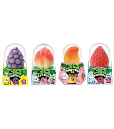 Amazon.co.jp: 【5種まとめ買い】3Dフルーツアイス 5種類セット