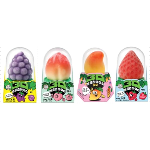 Amazon.co.jp: 【5種まとめ買い】3Dフルーツアイス 5種類セット