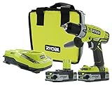 Ryobi P1812 One+ 18V Lithium Ion Cordless 600 Inch Pound Hammer Drilling Combination Kit (1 x P214 H
