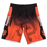 KLEW MLB San Francisco Giantsグラデーションボードショーツ S ブラック