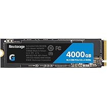 Amazon | Nextorage Gシリーズ 4TB 内蔵SSD M.2 2280 DRAM搭載