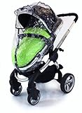 Baby Travel Raincover to Fit Icandy Peach Carrycot for Newborn (Transparent) i Candy Carrycot & Stro