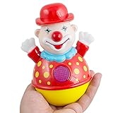 教育玩具ライト音楽Tumbler Toy Clown学習おもちゃ赤ちゃんかわいいギフト
