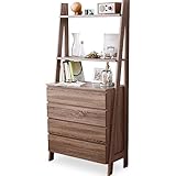 LOWYA （ロウヤ） キッチン キッチン収納 食器棚 カップボード 半完成品 収納棚 オープン棚 チェスト ダークブラウン おしゃれ 新生活