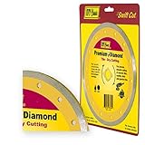 IVY Classic 37062 Premium 4-1/2-Inch Dry and Wet Tile Cutting Continuous Rim Diamond Blade with 7/8 