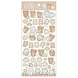 サンエックス リラックマ チャイロイコグマのぎゅ～っとぬいぐるみ シール SE51501