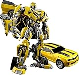 車の変形ロボットのおもちゃ 絶版、最後の騎士王、ウォー・フォー・サイバトロン、合金版、バトルホーネット・バンブルビー 、アクションフィギュア、対象年齢8歳以上
