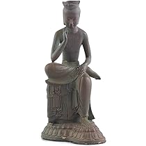 Amazon｜繁樓藝雕 手心仏系 仏像 弥勒菩薩 半跏思惟像 精彫造像