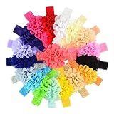 トトハウス(TOTO HOUSE) ベビー ヘアバンド 花 レース 赤ちゃん記念撮影