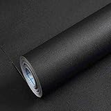 壁紙シール ブラック リメイクシート 無地 はがせる 防水 シート カッティングシート リフォームシート 厚手 おしゃれ 剥がせる 壁紙黒 DIY 耐熱 30cmｘ200cm