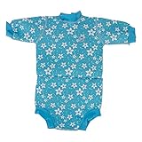 スプラッシュアバウト Splash About おむつ機能付き 保温水着 ラッシュガード ハッピーナッピー ベビースナッグ HNWBB Happy Nappy Wetsuit Blue Blossom