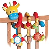 Parkfield Babyスパイラルベッド&ベビーカーtoy-bed Musical Rattles Hanging bell-giraffe