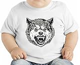 Wolf オーガニックベビーTシャツ 12 - 18 Months