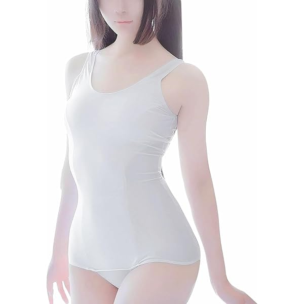 Amazon.co.jp: [PHARFAITE] 3Dフィットレトロスクール水着 (ダーク