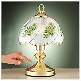 Magnoliaガラスタッチテーブルランプ夜ライト子供ギフト部屋ライト