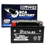 ORCA BATTERY バイク用 バッテリー 液入り 充電済み OTX7A-BS (YTX7A-BS / GTX7A-BS / FTX7A-BS / KTX7A-BS 互換)