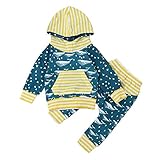 (プタス)Putars ベビー服 子供服 上下セット パーカー 女の子 男の子 長袖 総柄 鯨柄 ストライプ柄 可愛い 秋 冬 スポーツ 運動会 旅行 記念日 プレゼント 3-18ヶ月