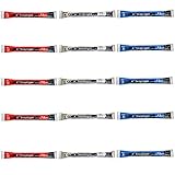 Cyalume SnapLight 6 Industrial Grade Light Sticks, Glow Sticks, Patriotic USA Multi-Color 15 Pack (5