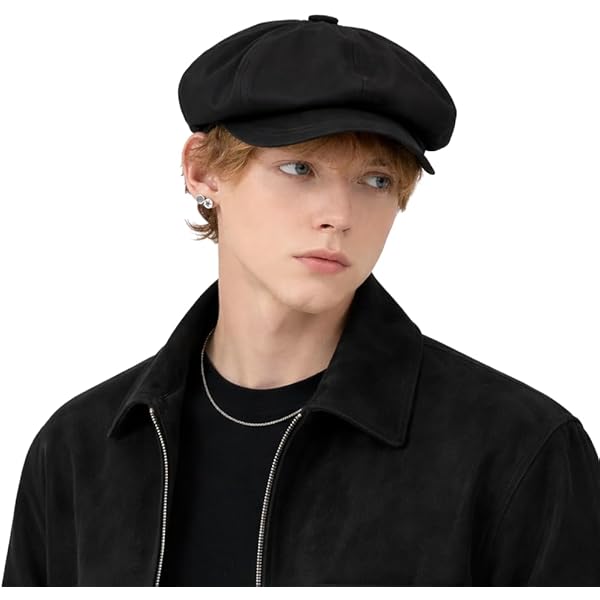 Amazon | New York Hat ニューヨークハット 9253 Lamba Newboy Black