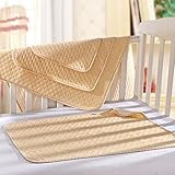 エルフ ベビー(Fairy Baby)おむつ取替えマット 防水シーツ オーガニックコットン 出かける用品 50*70cm