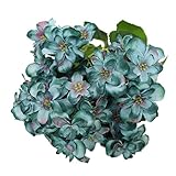 Fenteer 造花　観葉植物　装飾用　全4タイプ　ブーケ　花束　ロマンチック　プレゼント　ホーム　オフィス　 - ブルーウィッシュボーンフラワー
