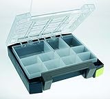 raaco 138284 Blue/Transparent Compartment box Boxxser 55 4x4-11 [並行輸入品]