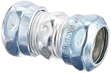 hubbell-raco 2922rtb5カップリング、Raintight圧縮、1 / 2インチTradeサイズEMT、スチール、800g、5 - Pack