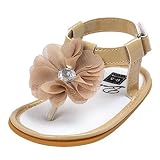 Yochyan サンダル ガールズ 女の子 花結び キラキラ シンプル 夏 通気性 赤ちゃん ベビーシューズ 可愛い 入園式 人気 誕生日プレゼント 日常履き 歩く練習 散歩 滑り止め(11-13C