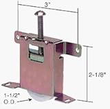 CRL 1 – 1 / 2 "ナイロンB。B。ミラーワードローブドアローラー