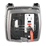 Intermatic wp1220 C 2ギャング2 – 1 / 4インチ耐候ボックス、クリア