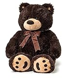 Big Teddy Bear - Dark Brown [並行輸入品]