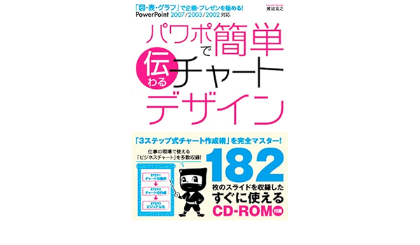 図 表 グラフ で企画 プレゼンを極める パワポで簡単 伝わるチャートデザイン Powerpoint 2007 2003 2002対応 渡辺 克之 本 通販 Amazon