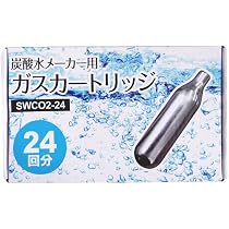 Amazon | YOU+ 炭酸水メーカー用炭酸ガスカートリッジ 24本入 人気2種