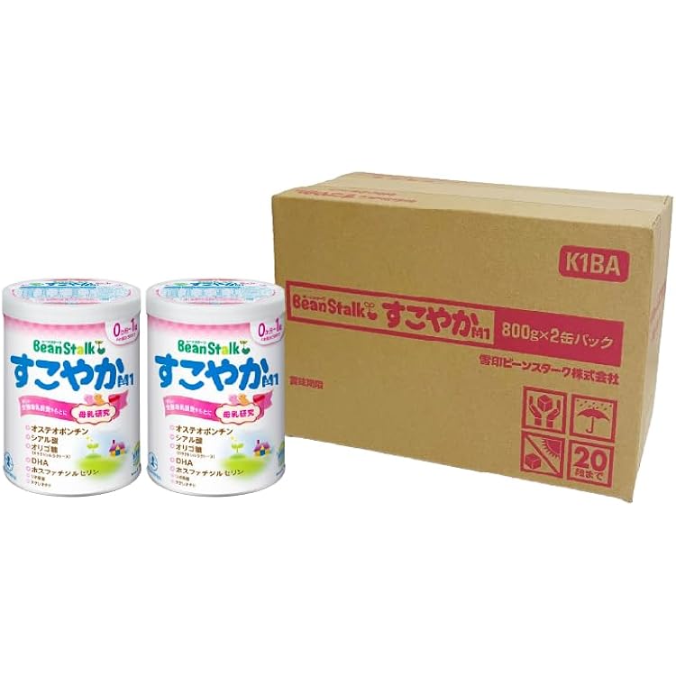 Amazon.co.jp: 【小缶300g×2個セット】すこやかM1 粉ミルク 小缶 300g