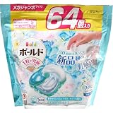 ボールド 洗濯洗剤 ジェルボール 4in1 フレッシュフラワーサボン つめかえ メガジャンボ 64個